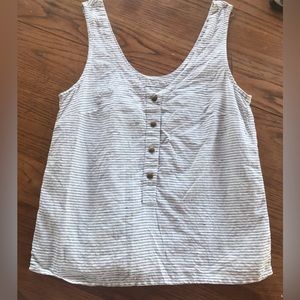 Not Perfect Linen  Porto 2 Tank top